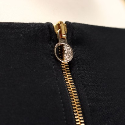 Versace Collection Black and Gold Dress