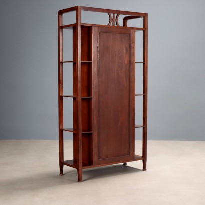 Showcase, Liberty Showcase in Walnut and Stained Beech