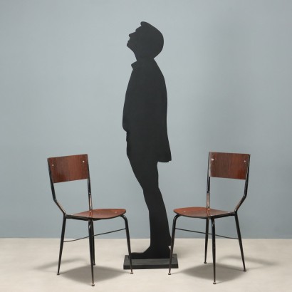 Ensemble de 6 chaises, Six chaises des années 1960