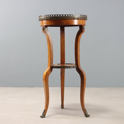 COFFEE TABLE with ceramic, Center Table in Walnut and Burl