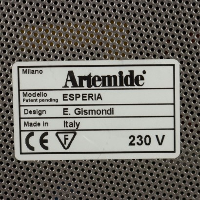 Esperia Lamp by Ernesto Gismondi for Art, Ernesto Gismondi, Ernesto Gismondi, Ernesto Gismondi