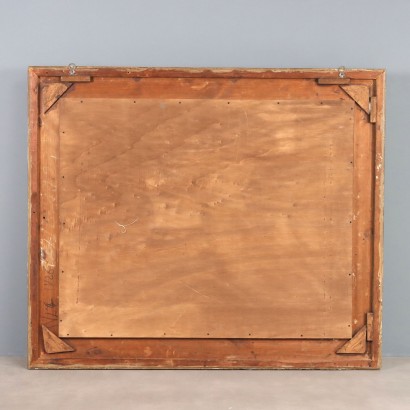 mirror, mirror, carved and gilded wooden mirror
