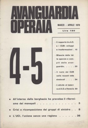 Avanguardia operaia (n. 4-5 marzo-aprile 1970)