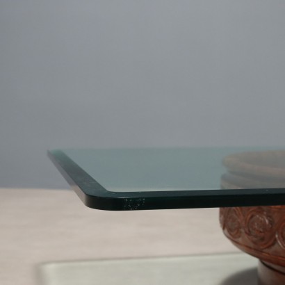 Coffee Table, Center Table with Glass Top