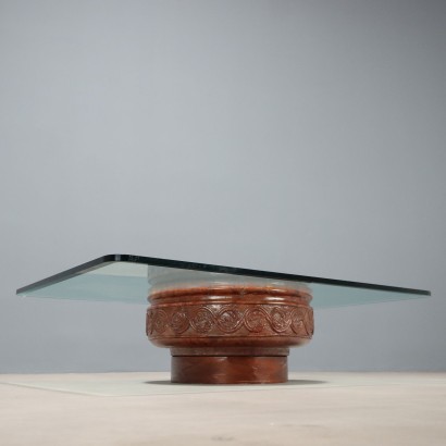Coffee Table, Center Table with Glass Top