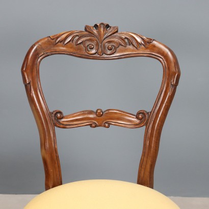 Group of 4 chairs, Group of 4 Louis Philippe chairs