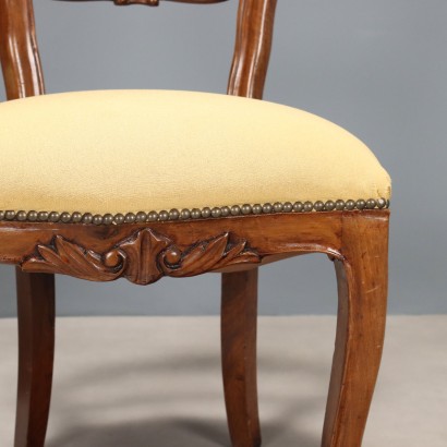 Group of 4 chairs, Group of 4 Louis Philippe chairs