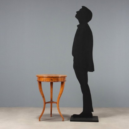 Mesa de centro de nogal