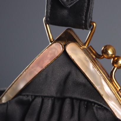 Vintage Satin Abendtasche