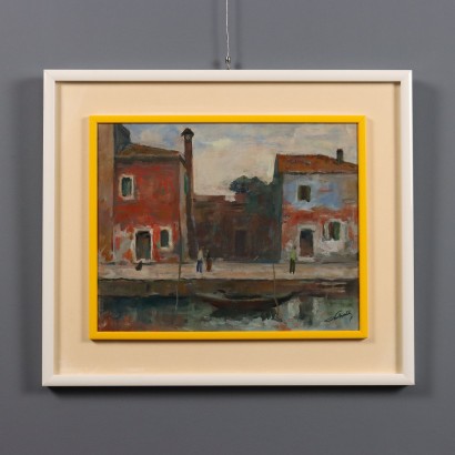 Painting by Eugenio Polesello