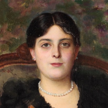 Painting by André Chabellard,Portrait of a Lady,André Chabellard,André Chabellard,André Chabellard,André Chabellard