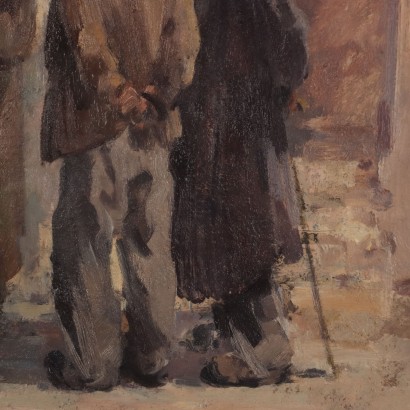 Pintura de Giulio Da Vicchio, Pensionistas en Toscana, Giulio Da Vicchio, Pensionistas en Toscana, Giulio Da Vicchio, Pensionistas en Toscana, Giulio Da Vicchio