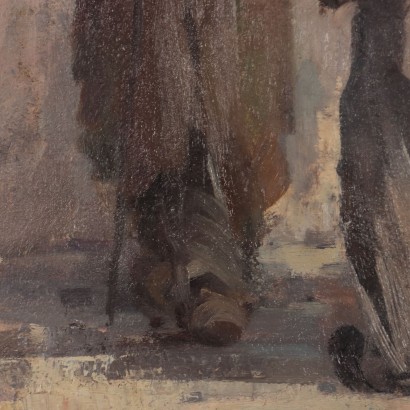 Pintura de Giulio Da Vicchio, Pensionistas en Toscana, Giulio Da Vicchio, Pensionistas en Toscana, Giulio Da Vicchio, Pensionistas en Toscana, Giulio Da Vicchio