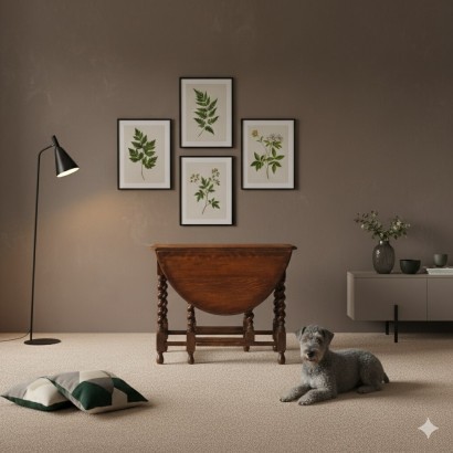 Tavolino,Tavolino a Bandelle in Rovere