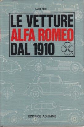 Le vetture Alfa Romeo dal 1910