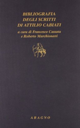 Bibliografia degli scritti di Attilio Cabiati