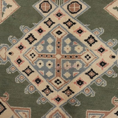 Antique Kashmir Rug Cotton Wool Large Knot 260 x 185 cm_1327139 Kashmir Rug - India, Kashmir Rug - India