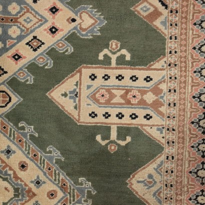 Antique Kashmir Rug Cotton Wool Large Knot 260 x 185 cm_1327140 Kashmir Rug - India, Kashmir Rug - India