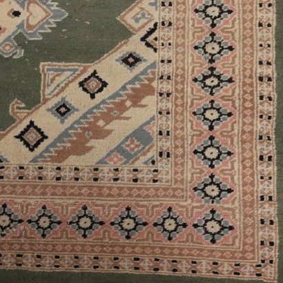 Antique Kashmir Rug Cotton Wool Large Knot 260 x 185 cm_1327141 Kashmir Rug - India, Kashmir Rug - India