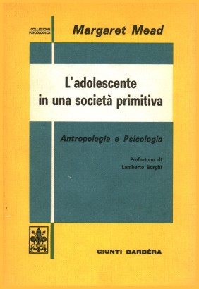 L'adolescente in una società primitiva