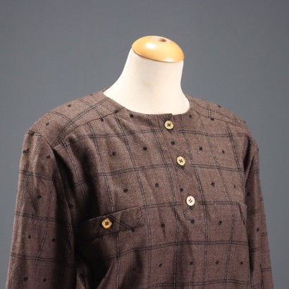 Capucine Vintage Wool Blouse