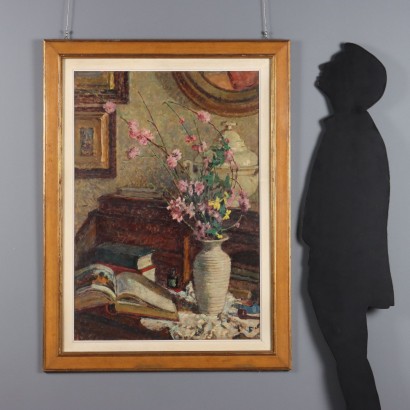 Pintura de Giorgio Sacchetti, En mi estudio, Giotto Sacchetti, Giotto Sacchetti, Giotto Sacchetti
