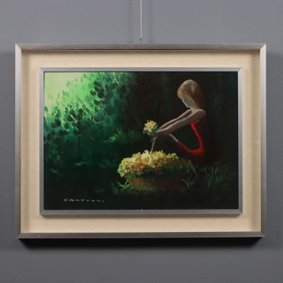 Painting by Eliano Fantuzzi