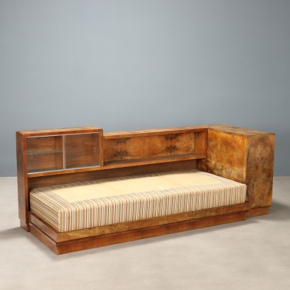 1940s Art Deco bed