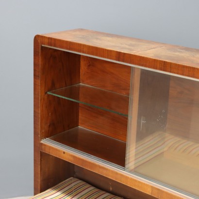 1940s Art Deco bed
