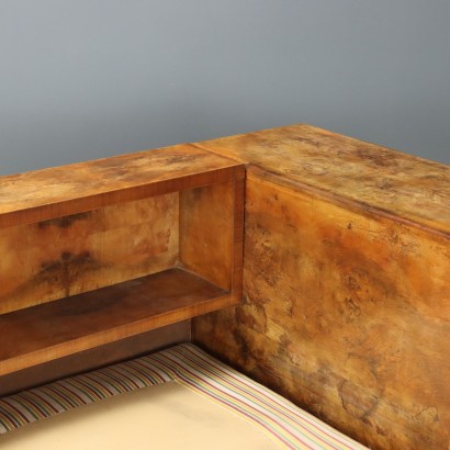 1940s Art Deco bed