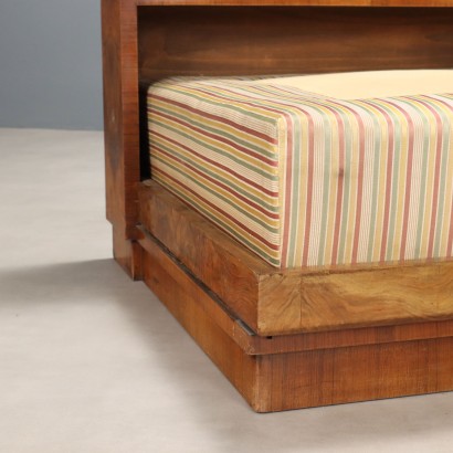 1940s Art Deco bed