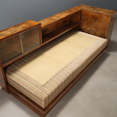 1940s Art Deco bed