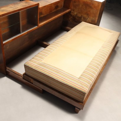 1940s Art Deco bed