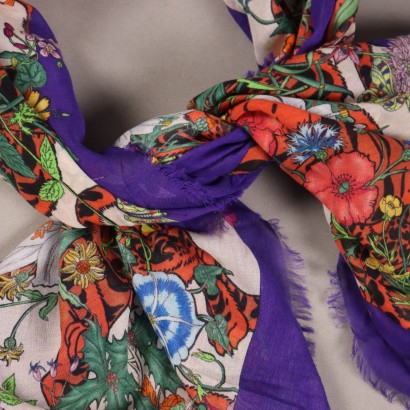 Gucci Maxi Vintage Wool Scarf