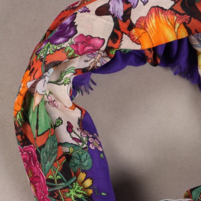 Gucci Maxi Vintage Wool Scarf