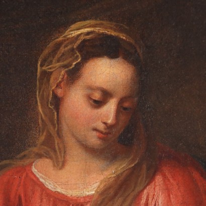 Cuadro de la Virgen con el Niño