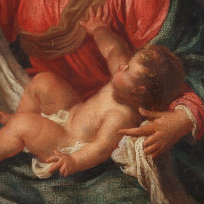 Cuadro de la Virgen con el Niño