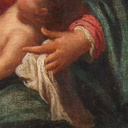 Cuadro de la Virgen con el Niño