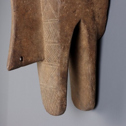 Wooden Hyena Mask, Bamana Art