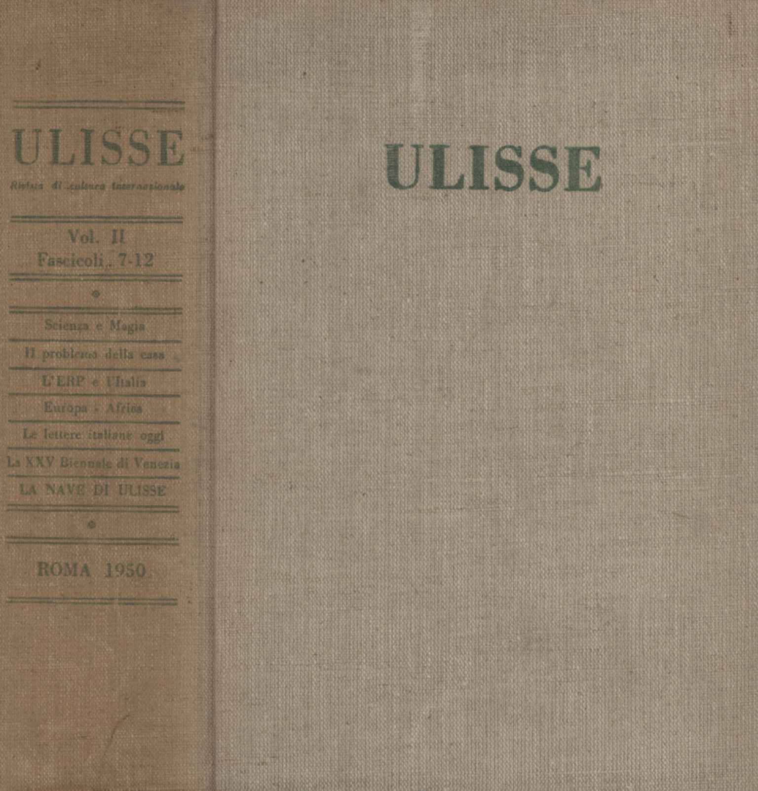 Ulysses. International Culture Magazine.