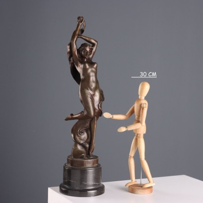 Weiblicher Akt Bronzeskulptur