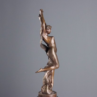 Weiblicher Akt Bronzeskulptur