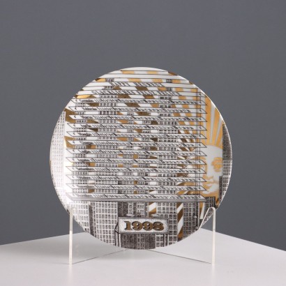 Assiette série calendrier Piero Fornasetti