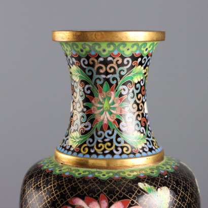 Pair of Cloisonné Vases