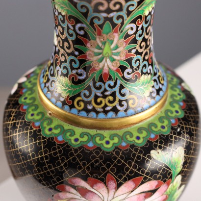 Pair of Cloisonné Vases