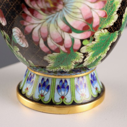 Pair of Cloisonné Vases