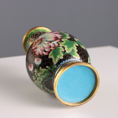Pair of Cloisonné Vases