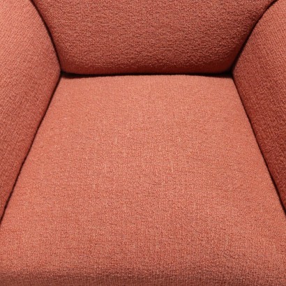 Vintage Metal Velvet Armchairs from the 1950s and 1960s, Restoration Required_1328154 Armchairs from the 50s and 60s
