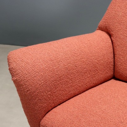 Vintage Metal Velvet Armchairs from the 1950s and 1960s, Restoration Required_1328155 Armchairs from the 50s and 60s