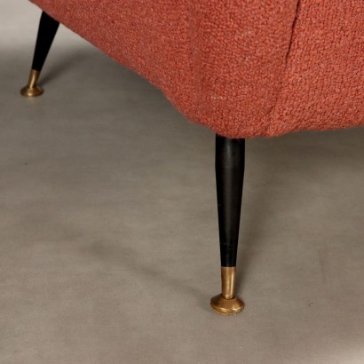 Vintage Metal Velvet Armchairs from the 1950s and 1960s, Restoration Required_1328157 Armchairs from the 50s and 60s